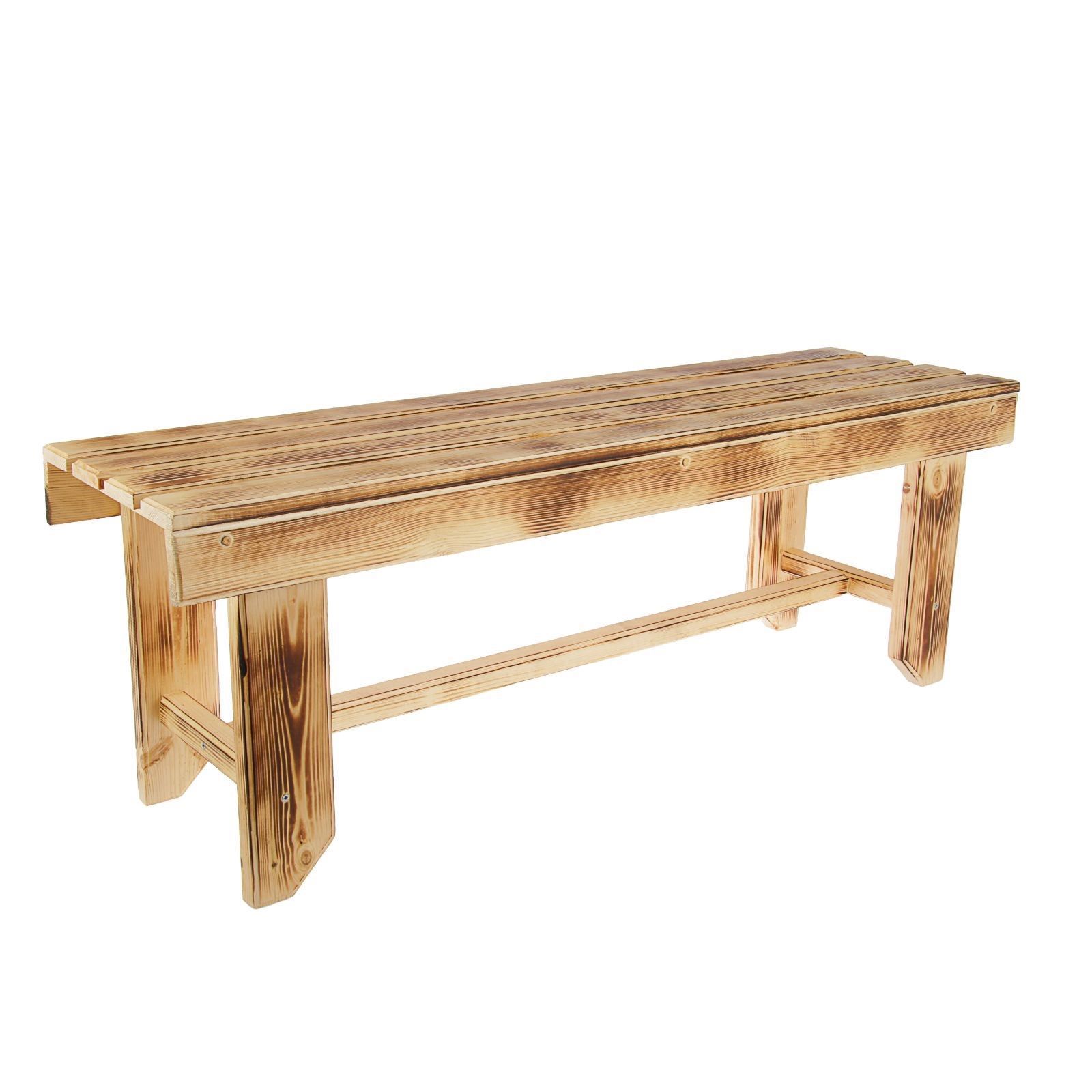 Изображение товара Садовая скамья из дерева для дачи и сада коричневая 3 места ДОБРОПАРОВЪ