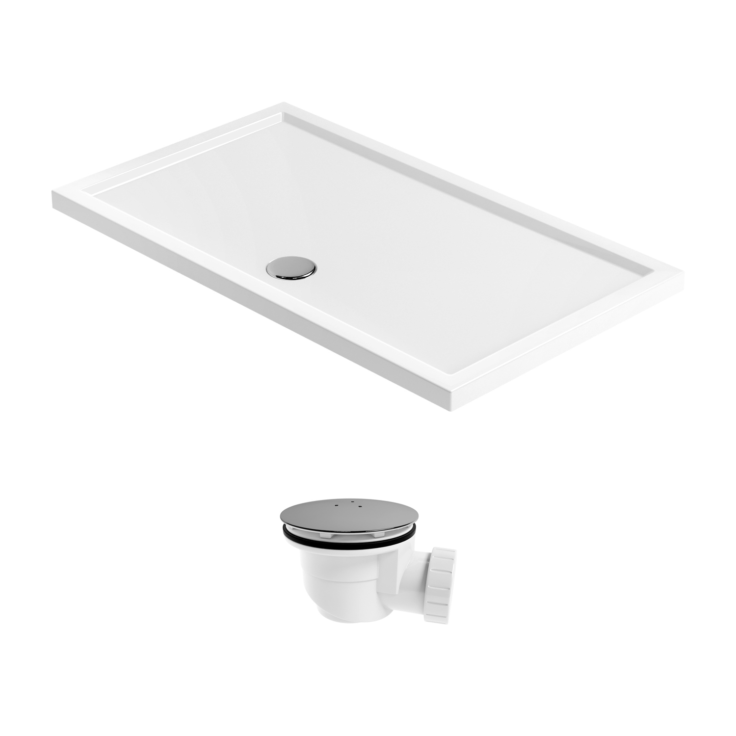 Изображение товара Душевой поддон Lavinia Boho 3701712S прямоугольный 120x80 см акрил Глянцевый Польша