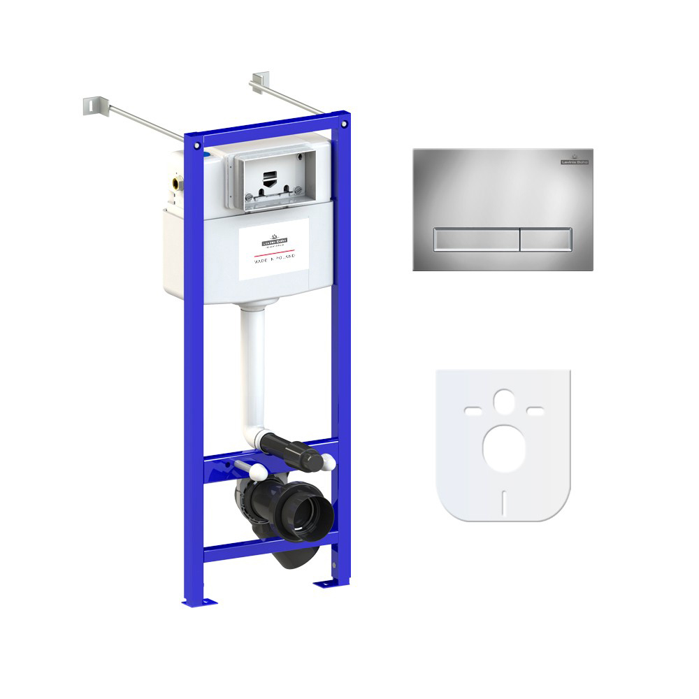 Изображение товара Комплект инсталляции для подвесного унитаза Lavinia Boho Relfix 77020014 Польша