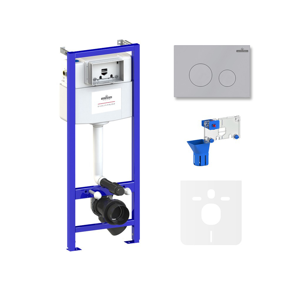 Изображение товара Комплект инсталляции для подвесного унитаза Lavinia Boho Relfix 77010036 Польша