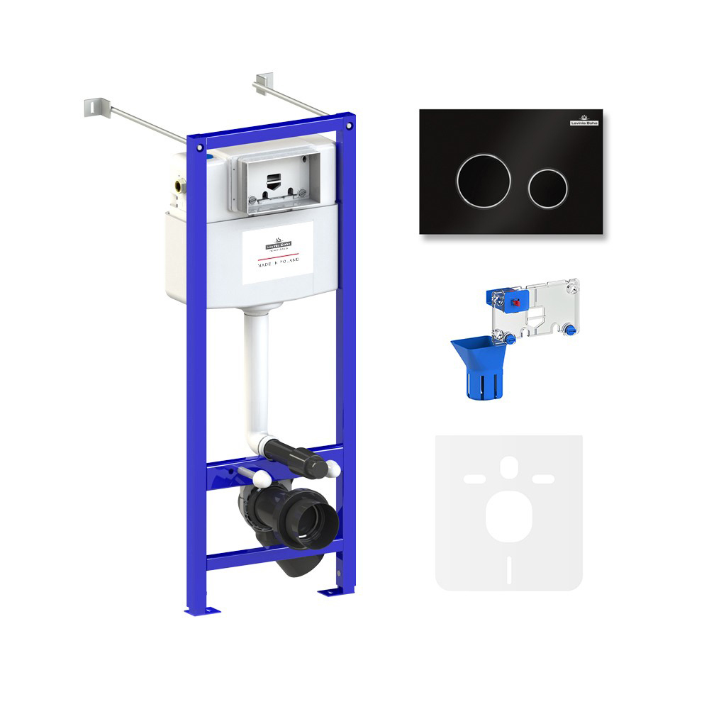 Изображение товара Комплект инсталляции для подвесного унитаза Lavinia Boho Relfix 77020049 Польша