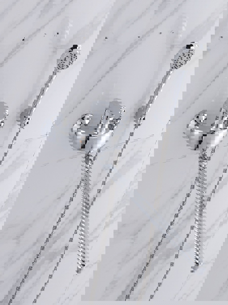 Изображение товара Смеситель для ванны Mynah M2216 рычажный хром 35 см с гарантией 5 лет