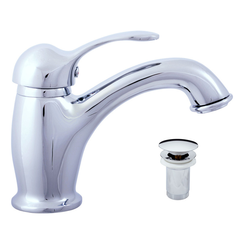 Изображение товара Смеситель для раковины RavSlezak Labe однорычажный цвет хром L027.5K