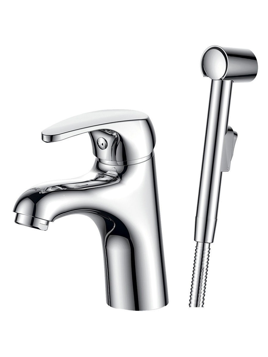 Изображение товара Смеситель для биде Argotech 35-47 Leda с гигиеническим душем однорычажный цвет хром