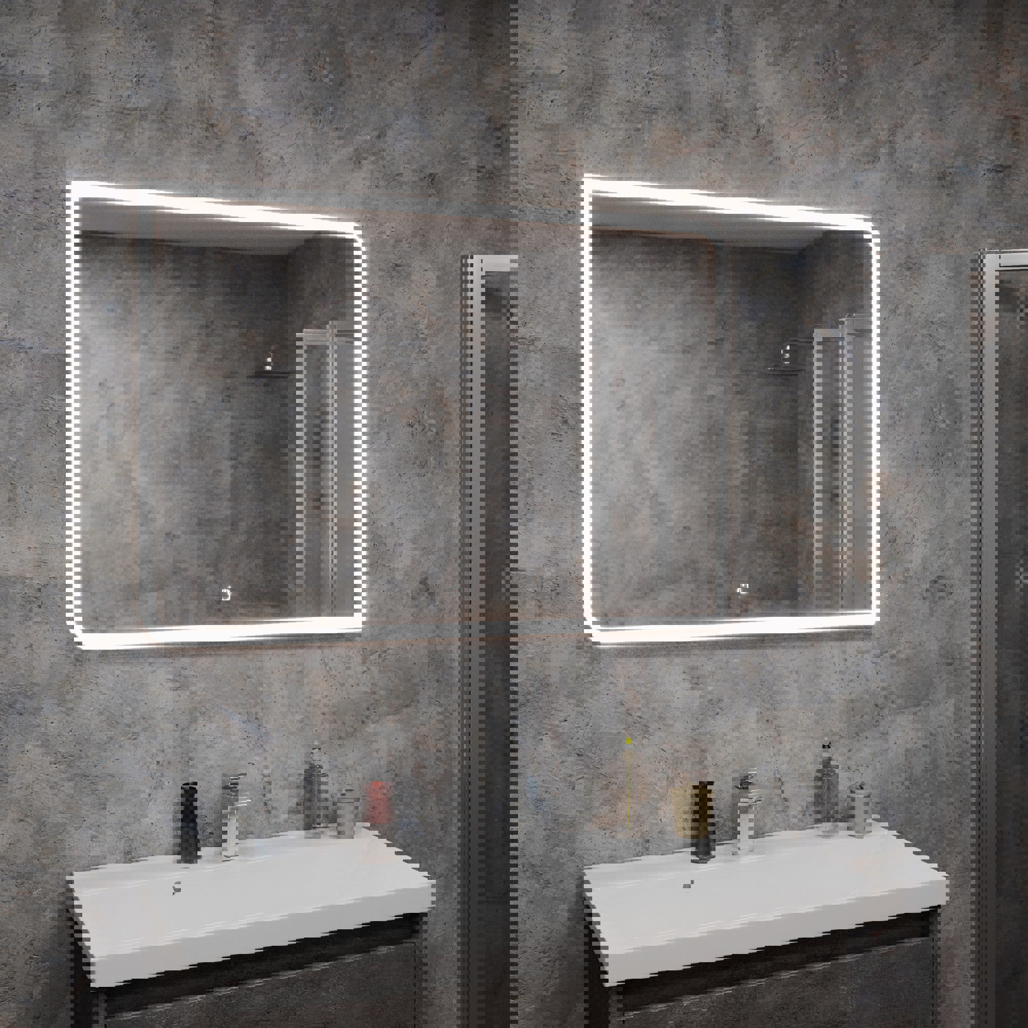 Изображение товара Зеркало Veneciana Мускат 610005 с подсветкой 70x100см