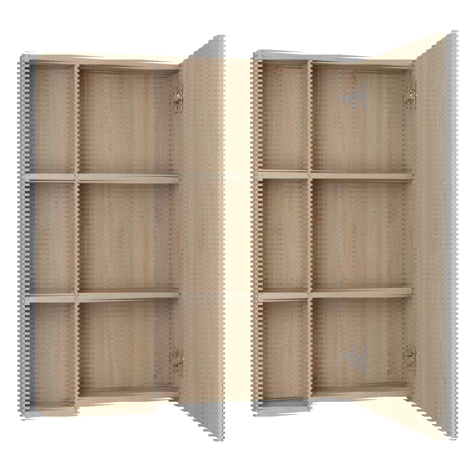 Изображение товара Зеркальный шкаф Uncoria Арно 68003 80см цвет бежевый