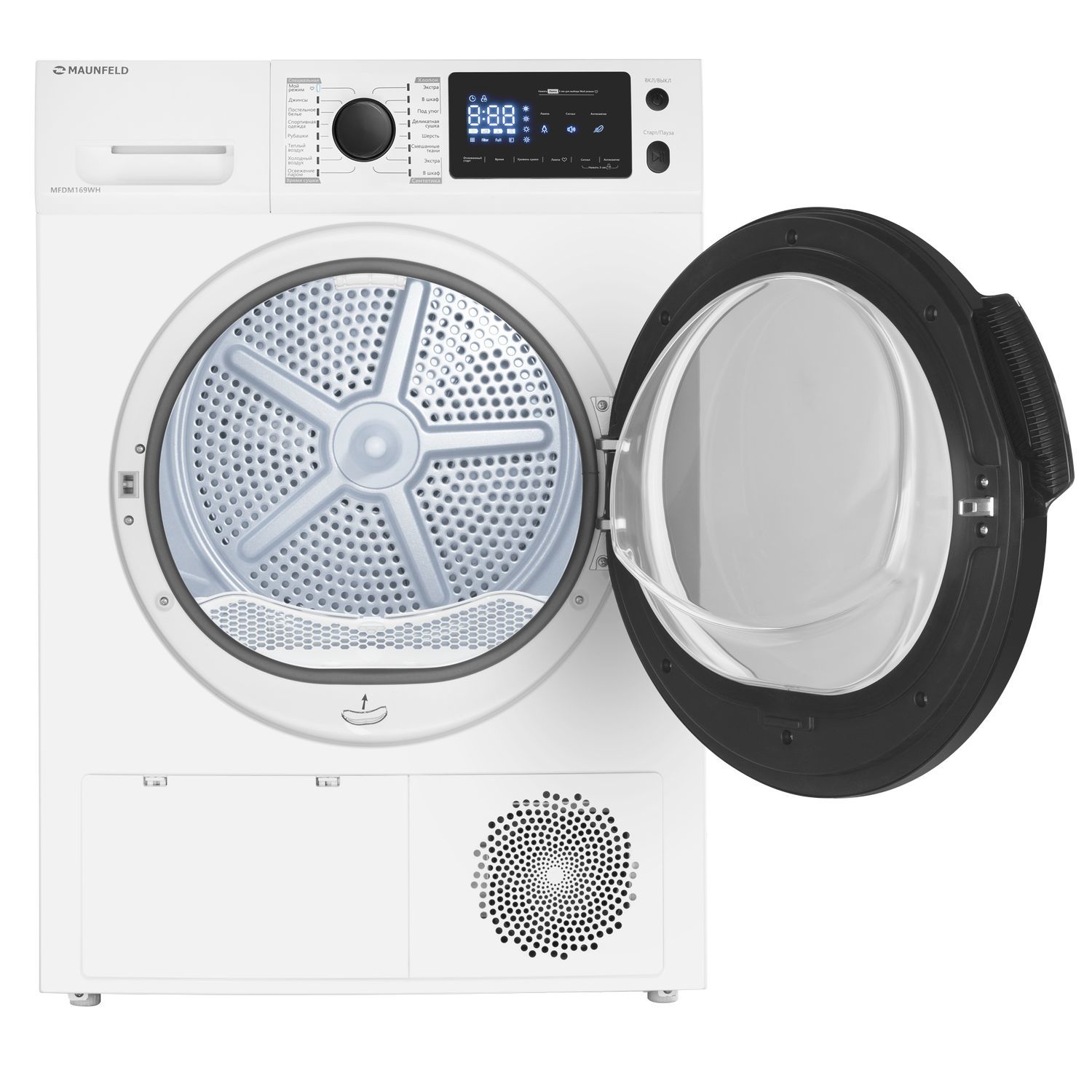 Изображение товара Сушильная машина Maunfeld MFDM169WH 9 кг тепловая помпа белая