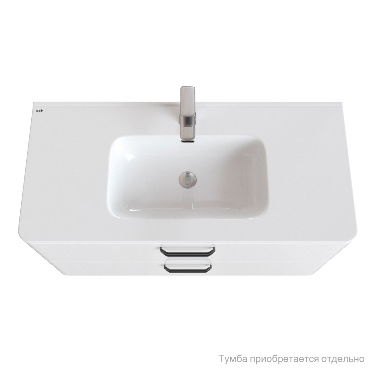 Изображение товара Раковина накладная Iddis wash basin 0101000i28 100см цвет белый