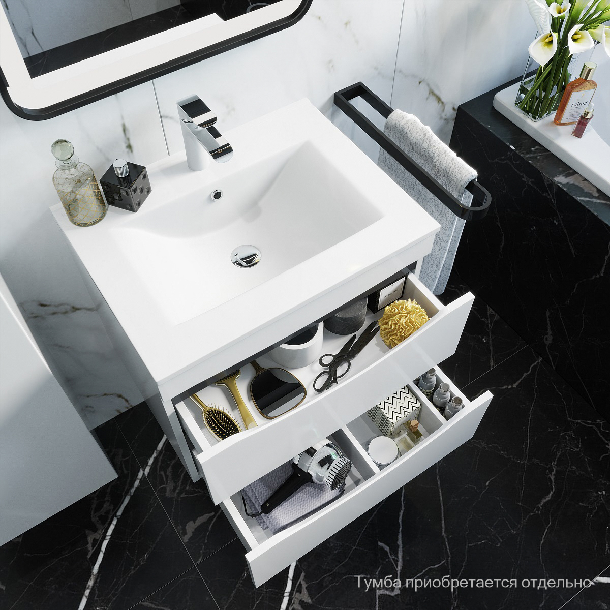 Изображение товара Раковина накладная Iddis wash basin 0138000i28 80см цвет белый