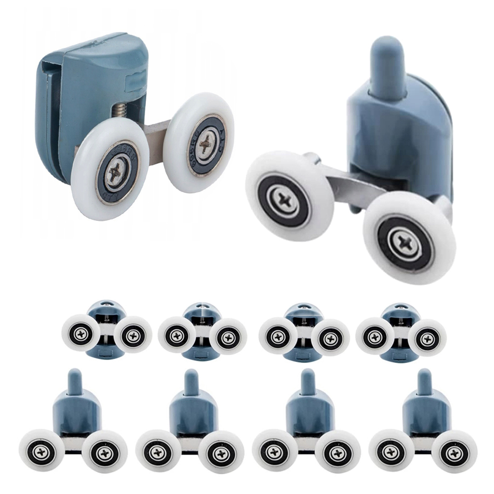 Изображение товара Ролики для душевой кабины RS2182 25 мм комплект 8 шт пластиковый корпус