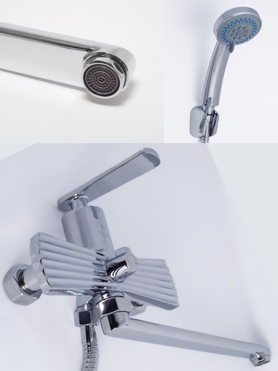 Изображение товара Смеситель для ванны Bach 01250 однорычажный цвет Хром