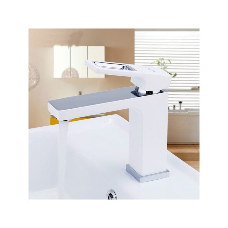 Изображение товара Смеситель GAPPO G1017-8 Белый однорычажный