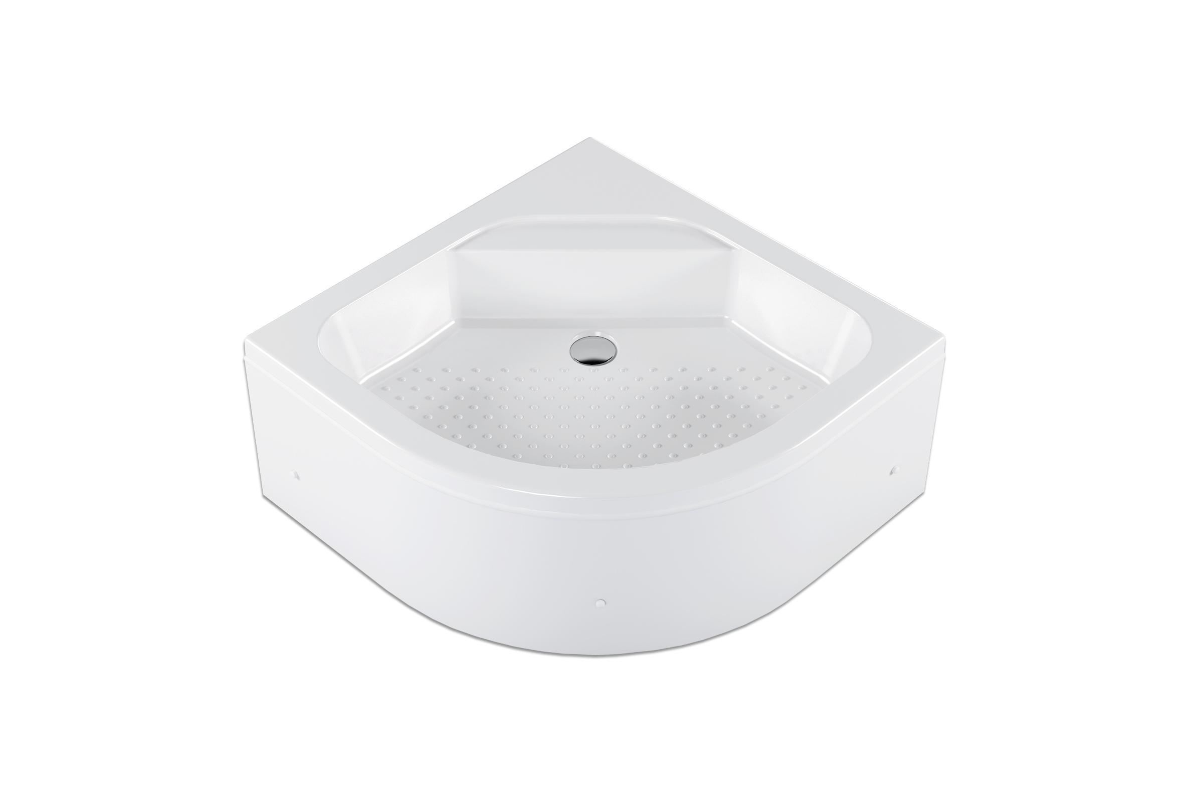 Изображение товара Душевой поддон Метакам АПС_013383 1/4 круга 90x90см абс-пластик