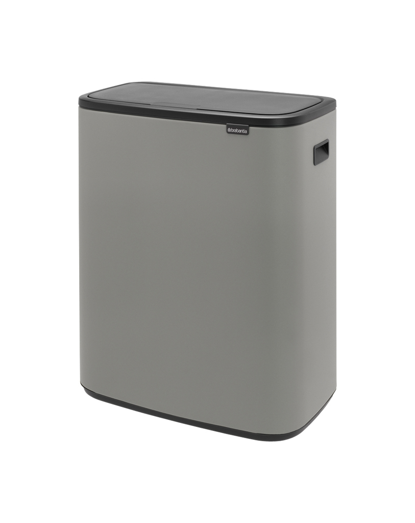 Изображение товара Мусорный бак Brabantia Bo 221460 60л серый для раздельного сбора
