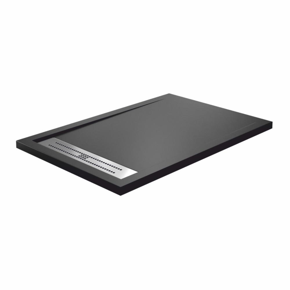 Изображение товара Душевой поддон WasserKRAFT Abens 20T 20T06 прямоугольный 80x120см цвет черный