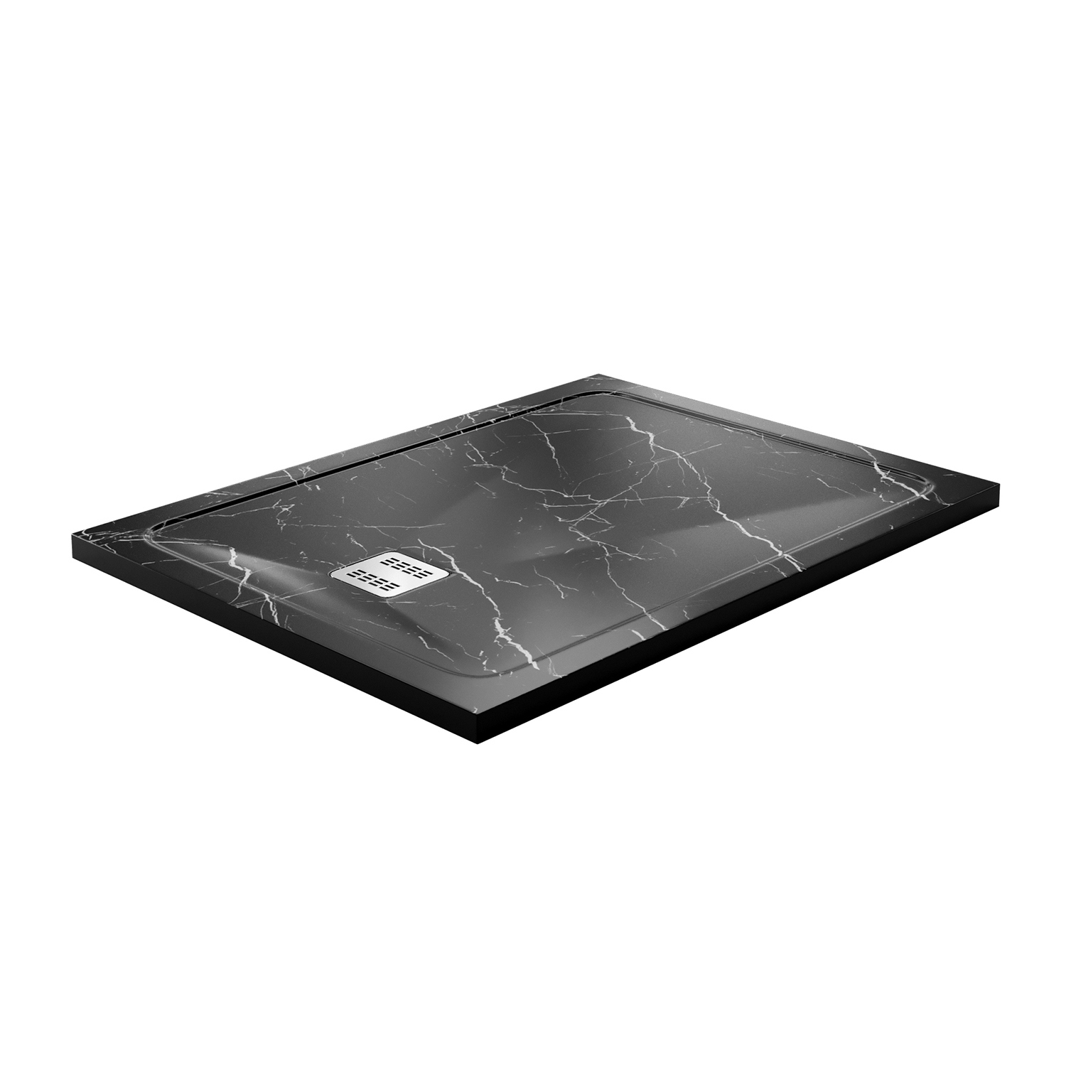 Изображение товара Душевой поддон WasserKRAFT Neime 19T 19T07 прямоугольный 90x120см цвет черный