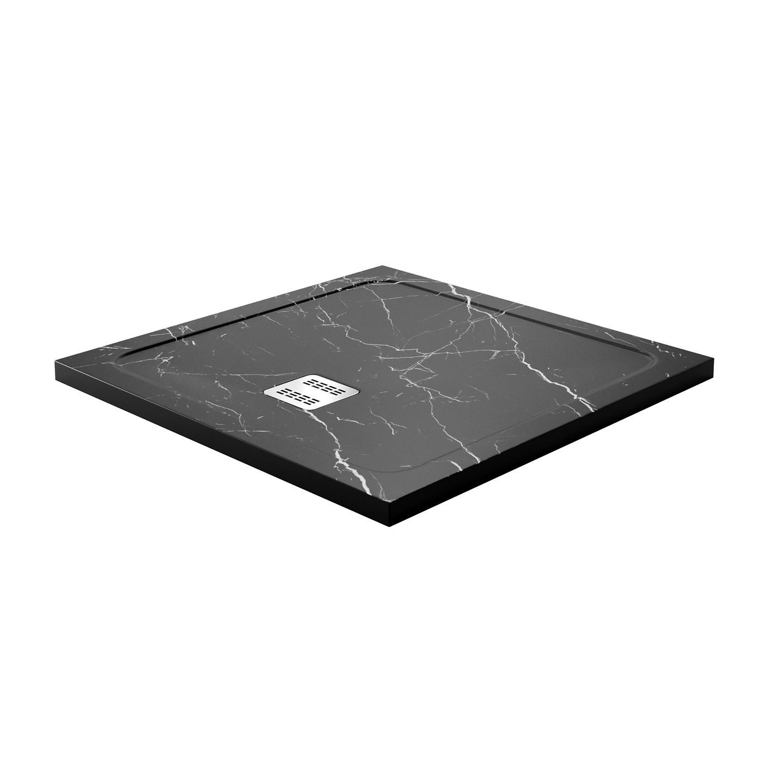 Изображение товара Душевой поддон WasserKRAFT Neime 19T 19T03 квадратный 90x90см цвет черный