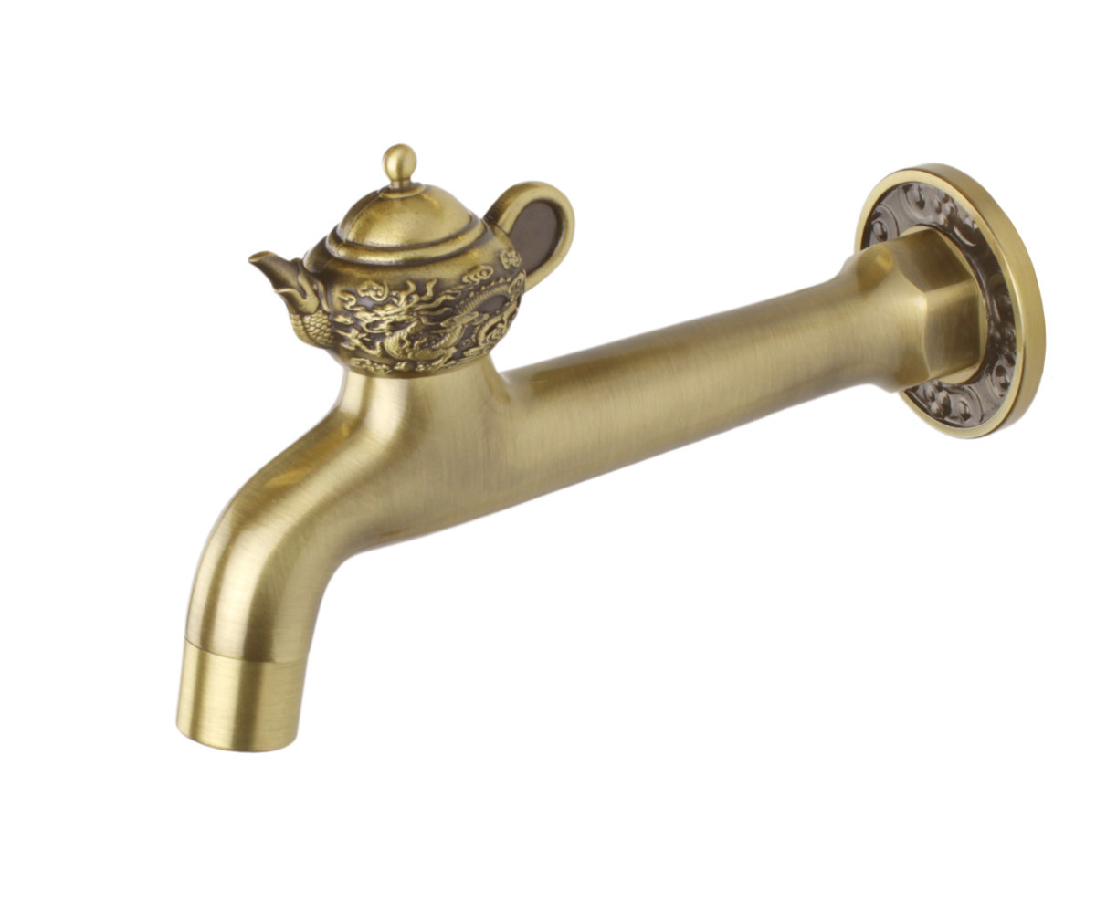 Изображение товара Сливной кран для бани Bronze de Luxe 13263/1 цвет бронза