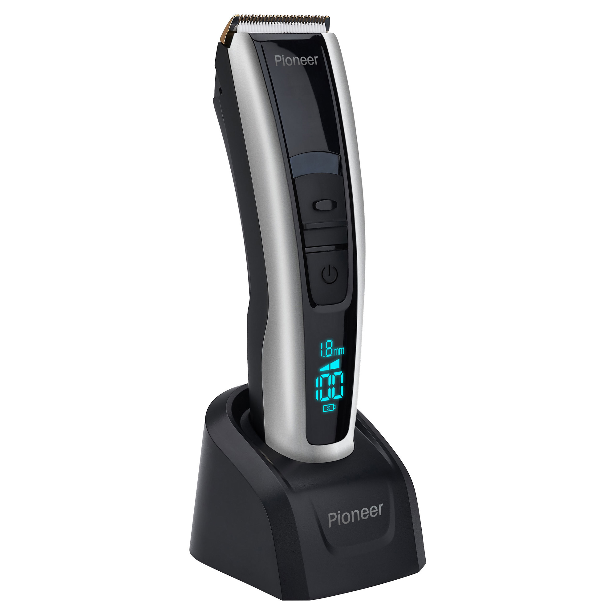 Изображение товара Машинка для стрижки Pioneer HC06R с LED дисплеем и 7 насадками