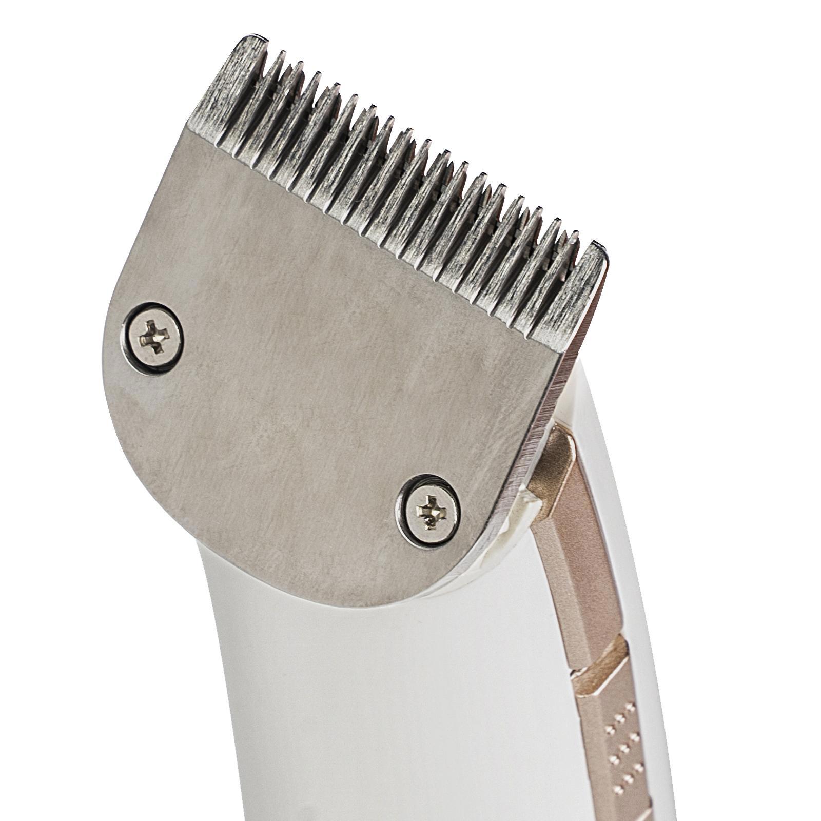 Изображение товара Набор для стрижки Galaxy Line GL4160 белый с 4 насадками USB зарядка