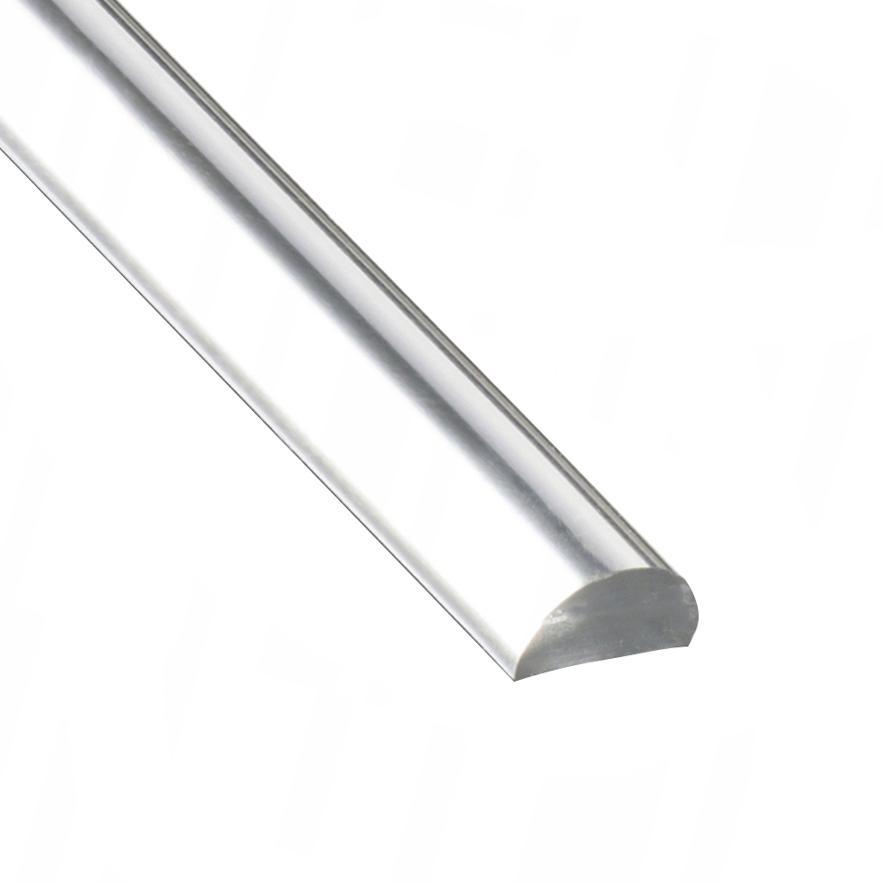 Изображение товара Порог для душевой кабины прозрачный пластик А2034 10x5 мм длина 100 см