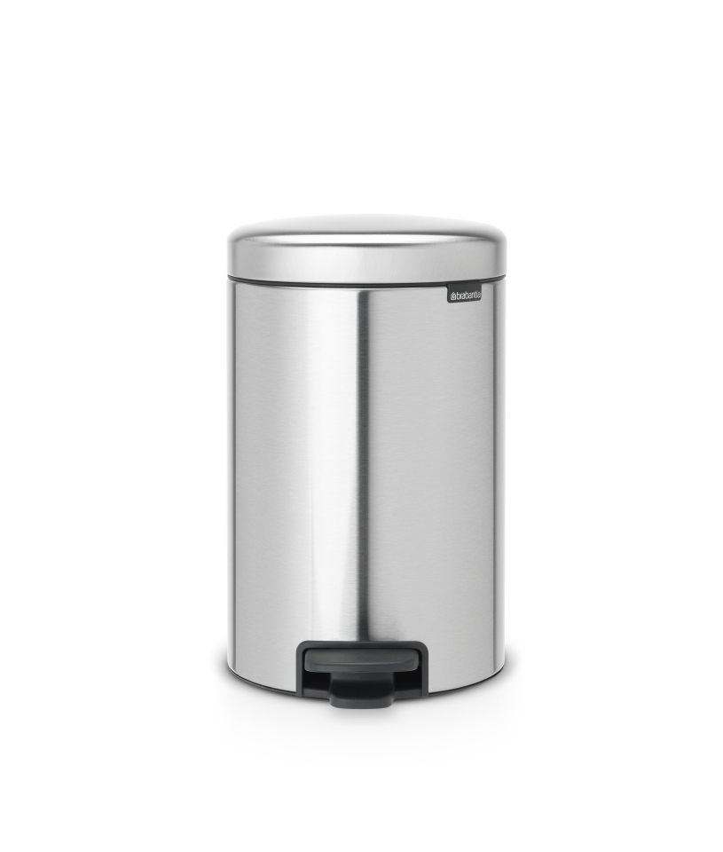 Изображение товара Ведро для мусора Brabantia NewIcon 112041 12л цвет сталь Изображение товара Ведро для мусора Brabantia NewIcon 112041 12л цвет сталь