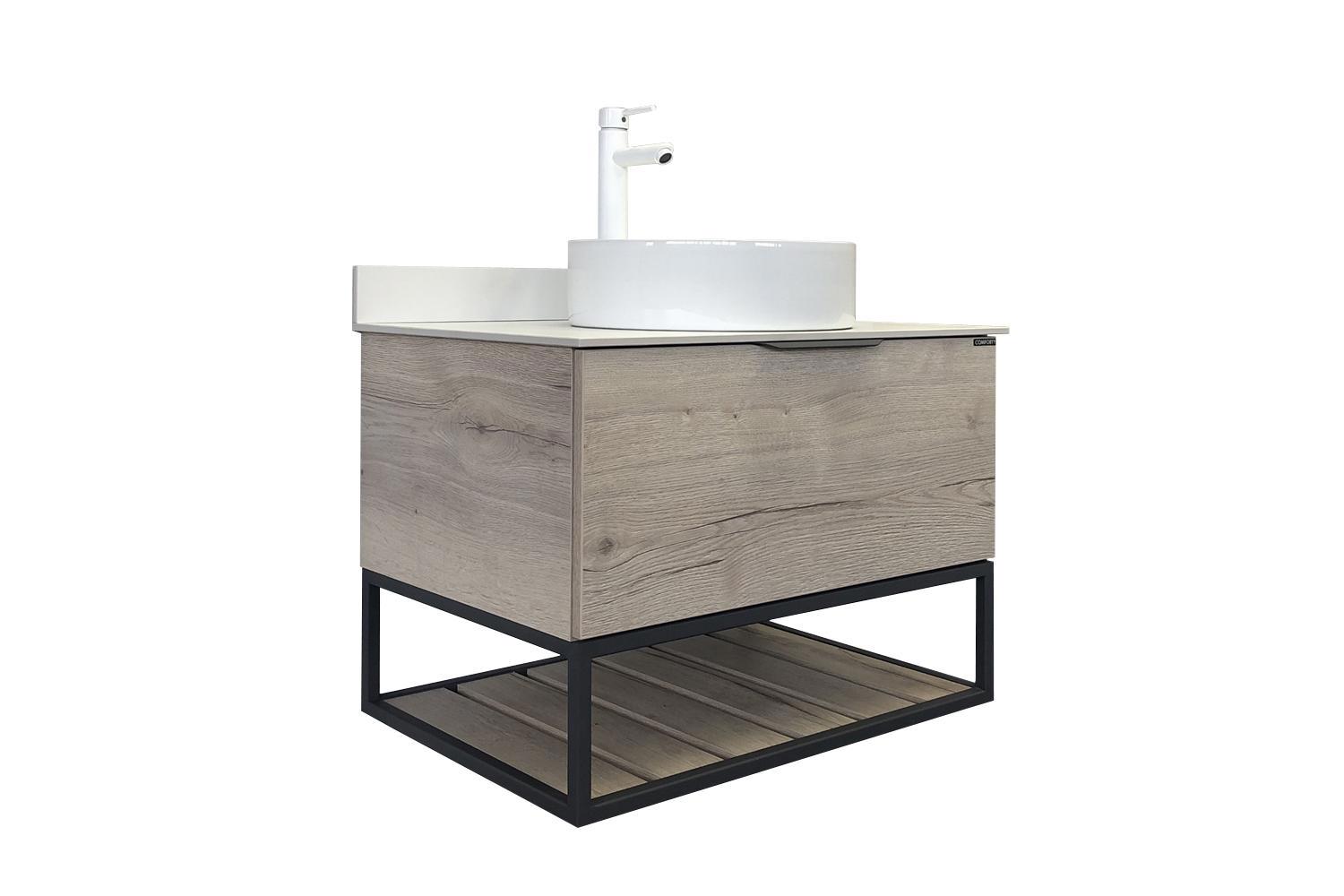 Изображение товара Тумба Comforty Порто-75 с раковиной в стиле лофт