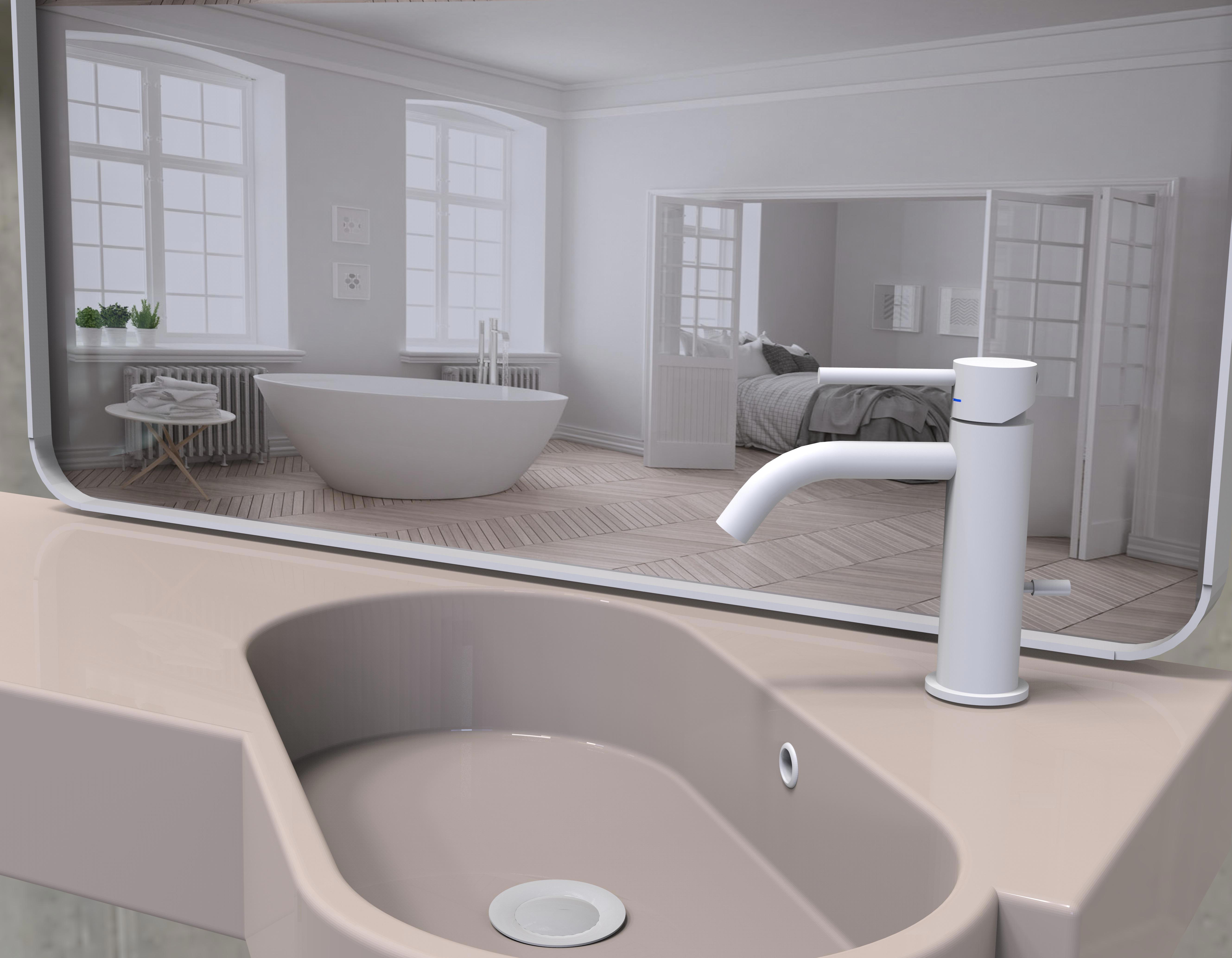 Изображение товара Смеситель PAFFONI LIGHT Белый матовый для раковины