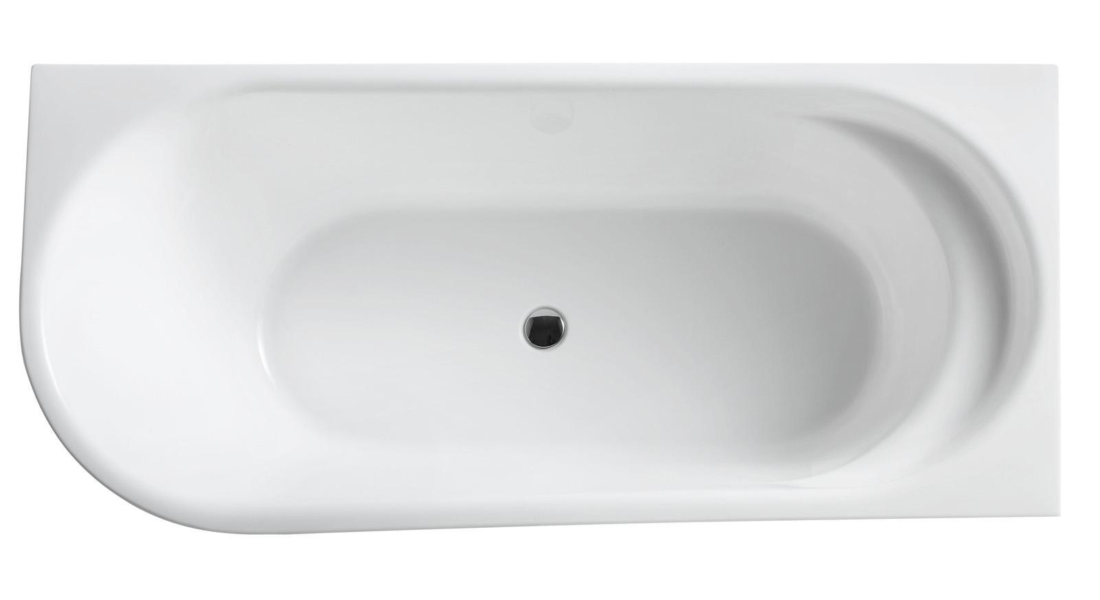 Изображение товара Отдельностоящая ванна Belbagno BB410-1700-780-R акрил 170x78см