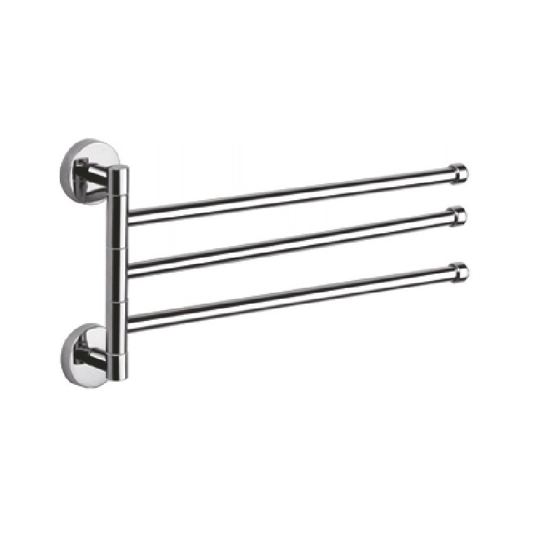 Изображение товара Держатель для полотенец D-Lin D254100 хром нержавеющая сталь стильный дизайн