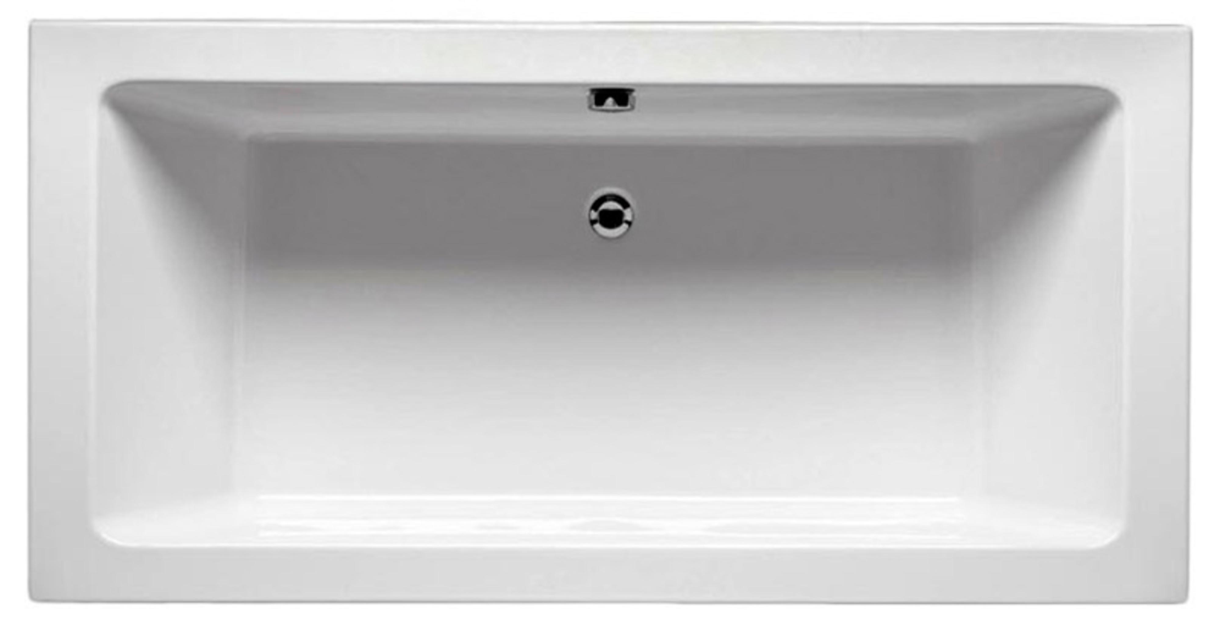 Изображение товара [Ванна] Riho LUSSO 180-90 Прямоугольная 5 мм белая