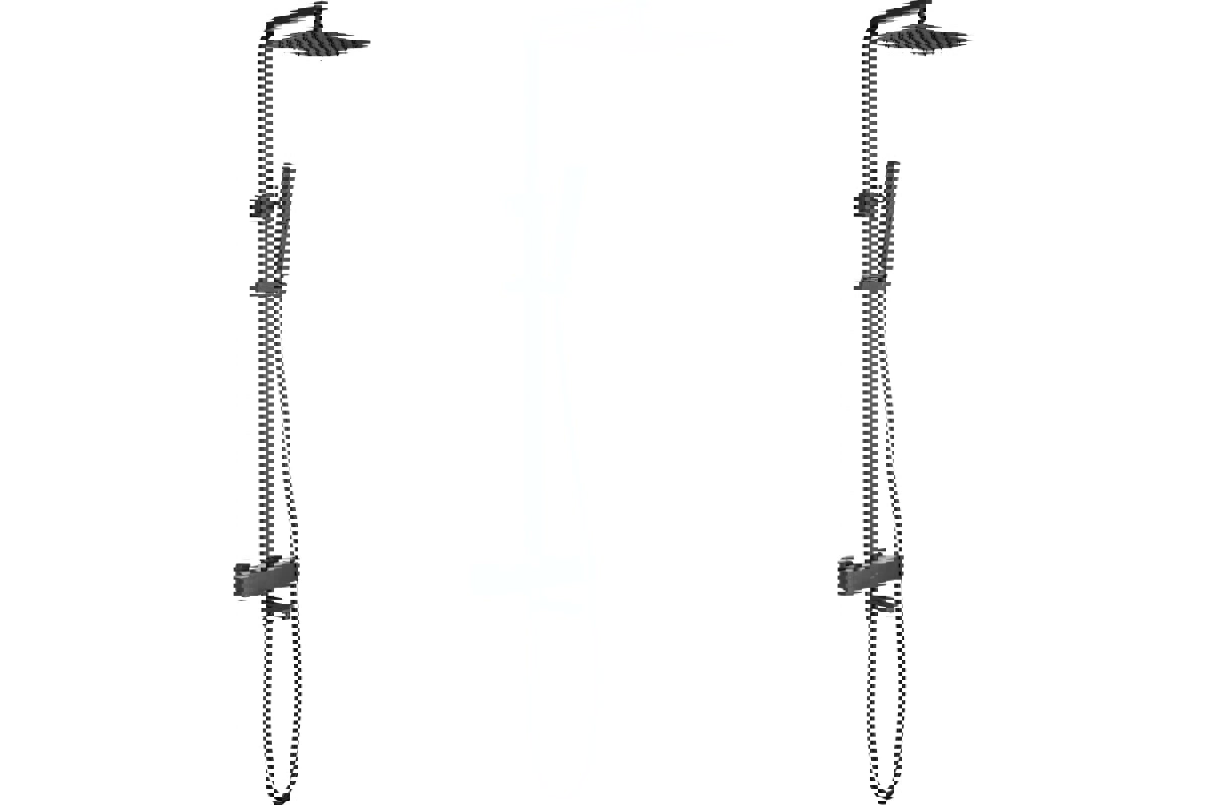 Изображение товара Душевая стойка Allen Brau Infinity 00281953 3 режима цвет черный