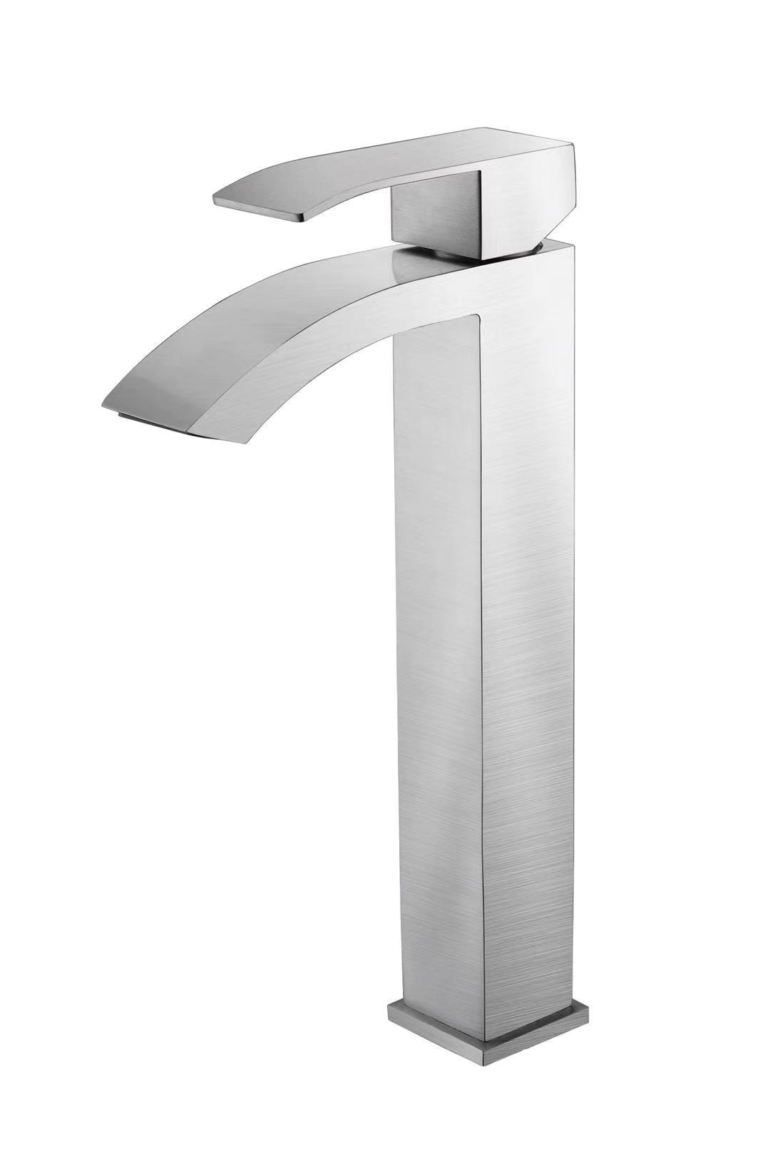 Изображение товара Смеситель для раковины Fmark FS8611 однорычажный цвет сатин