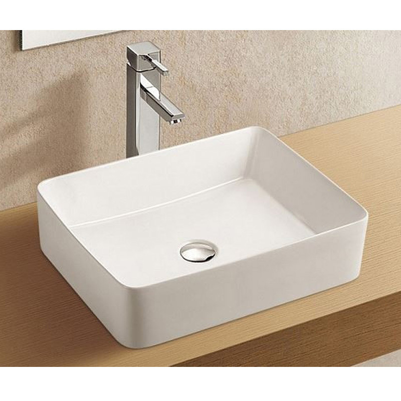 Изображение товара Раковина накладная Azario AZ-2074 SP белая 48 см