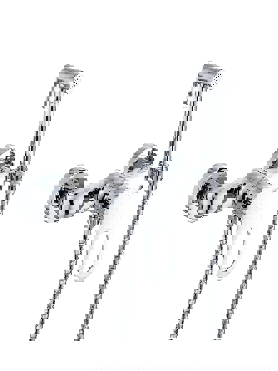 Изображение товара Набор для подключения гигиенического душа Mynah M61106 хром латунь Китай