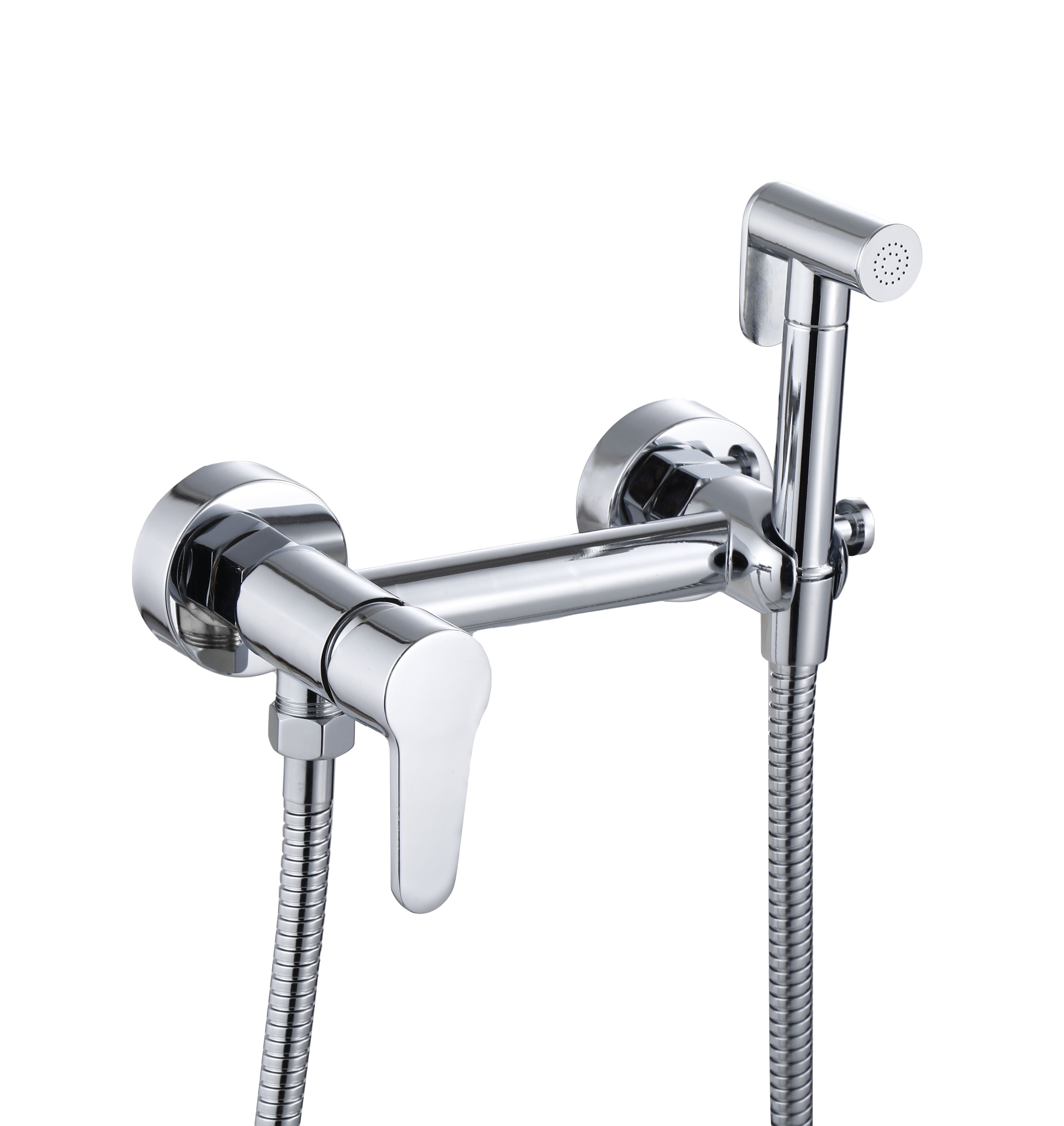 Изображение товара Набор для подключения гигиенического душа Mynah M6127 хром латунь стеновой монтаж