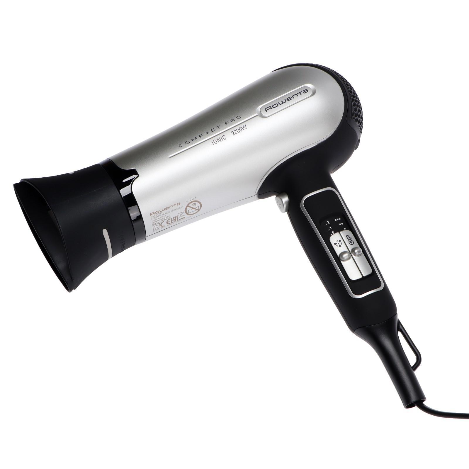 Изображение товара Фен Rowenta CV4741D0 мощностью 2200 Вт легкий и эргономичный