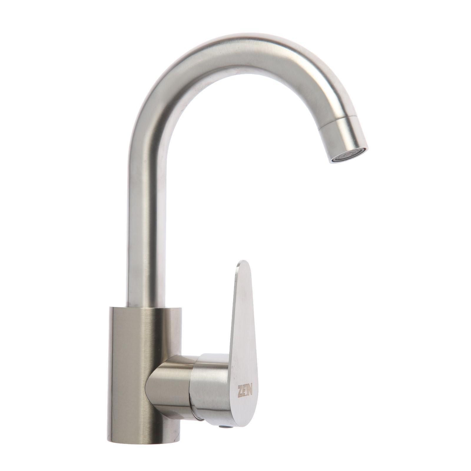 Изображение товара Смеситель для раковины Zein 7446867 однорычажный цвет kraft