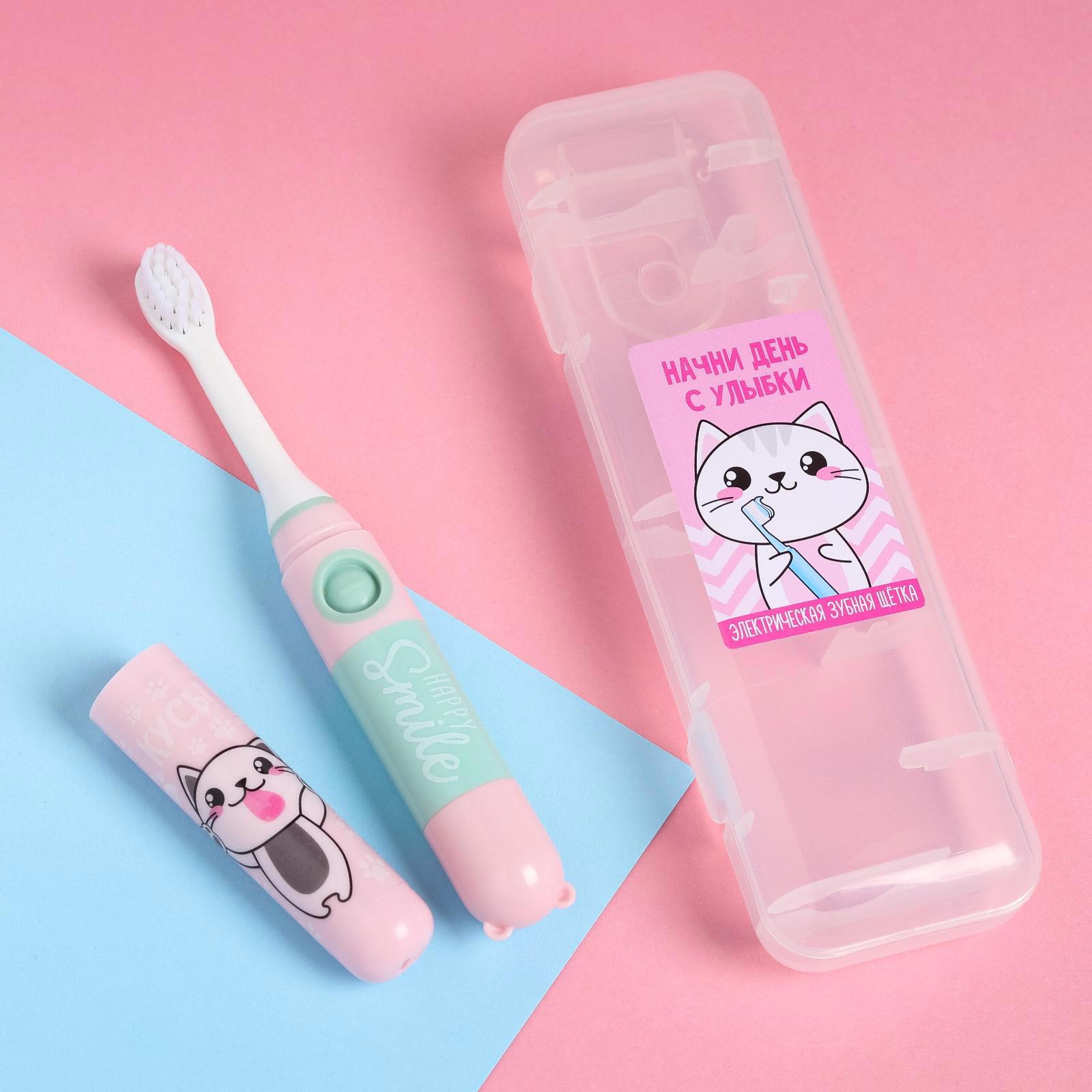 Изображение товара Электрическая зубная щётка Like me 5214140 звуковая от 12 лет с таймером и водонепроницаемым корпус