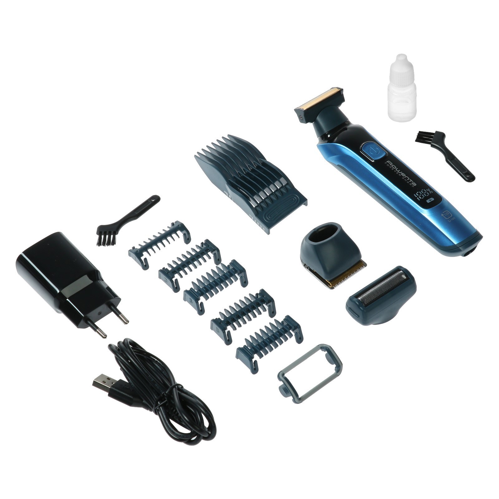 Изображение товара Триммер Rowenta TN6200F4 Forever Sharp Ultimate 3 в 1 аккумуляторный синяя