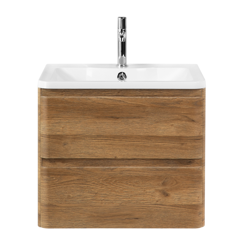 Изображение товара Тумба под раковину BELBAGNO Albano 60 см подвесная и напольная с ящиками