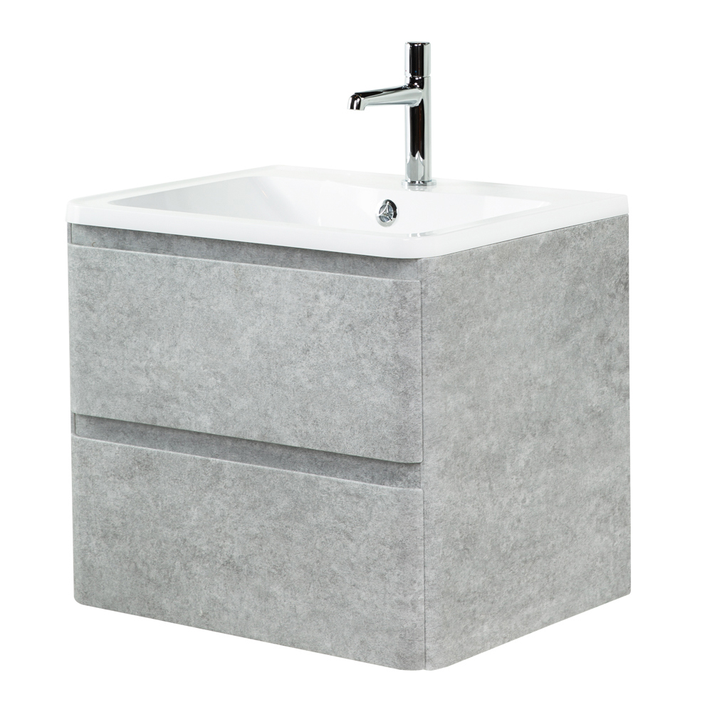 Изображение товара Тумба под раковину Belbagno Albano-700-2C-SO-CVG 70 см подвесная серый