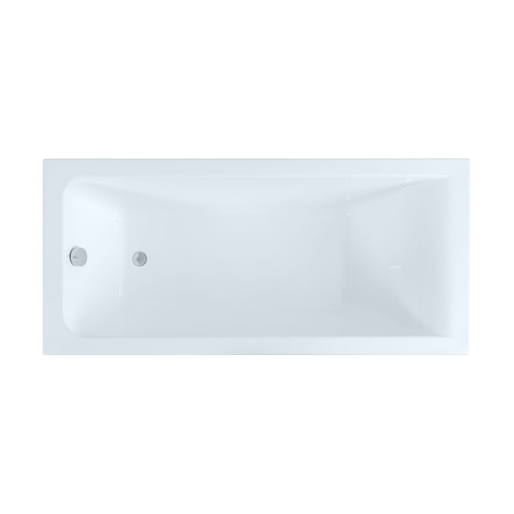 Изображение товара Прямоугольная акриловая ванна Aquanet Bright 180x70 см с усиленным каркасом