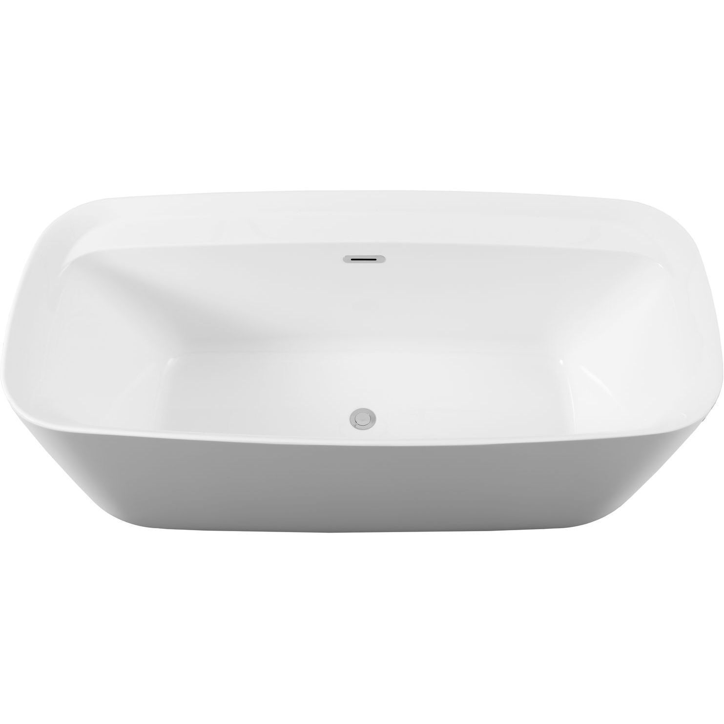 Изображение товара Отдельностоящая акриловая ванна Aquanet 00260045 170x78 см с сливом и переливом