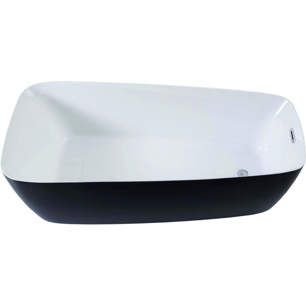 Изображение товара Отдельностоящая ванна Aquanet 00292984 акрил 170x78 см с сливом-переливом белый