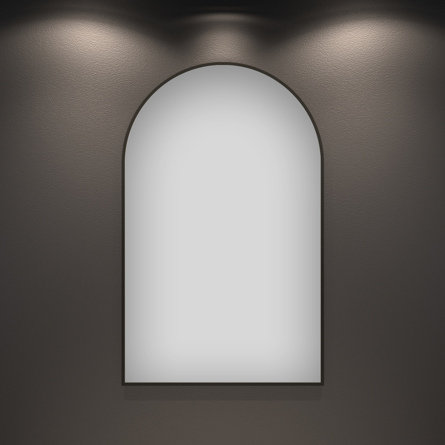 Изображение товара Зеркало в ванную Wellsee 7 Rays' Spectrum 172201680 настенное арочное 60x90 см