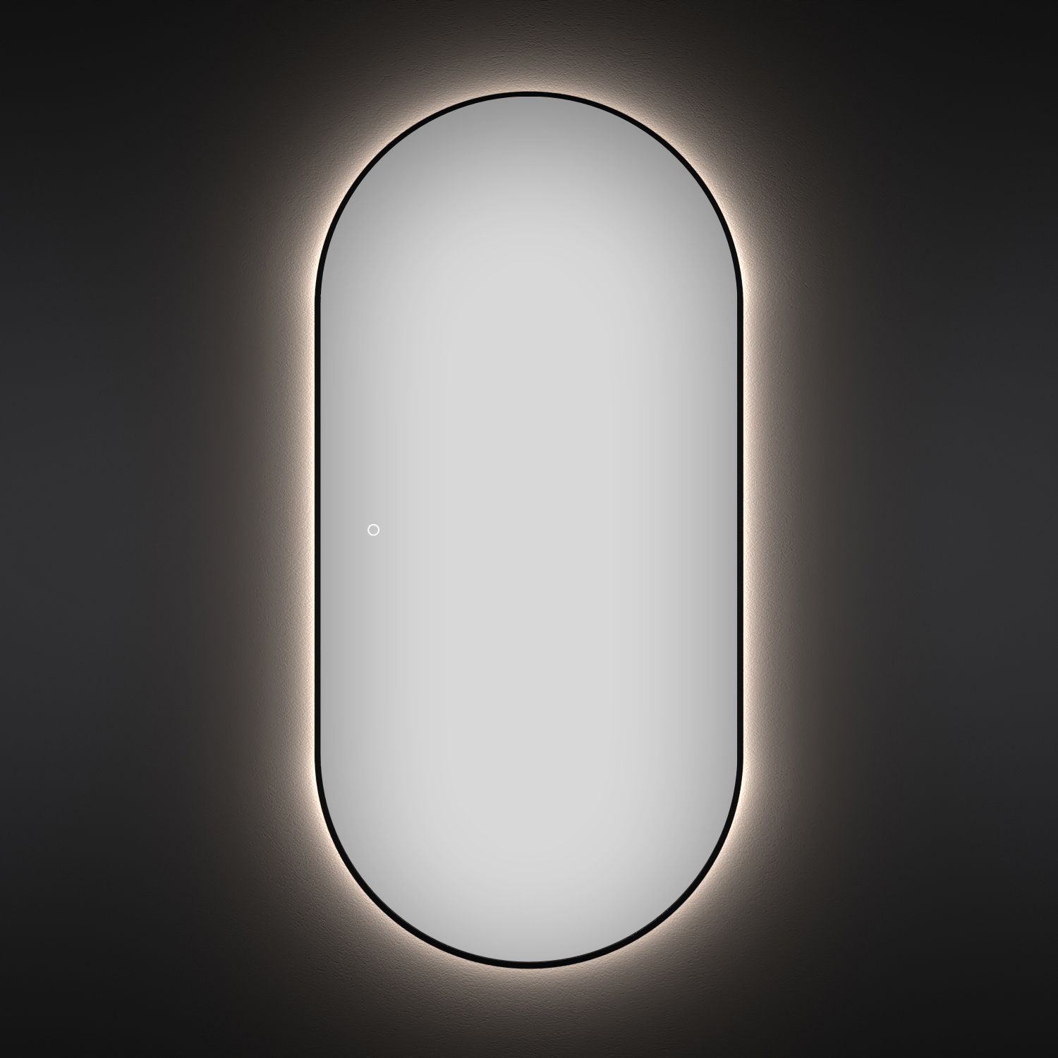 Изображение товара Зеркало в ванную с подсветкой Wellsee 7 Rays Spectrum 55x100 см овальное стильное