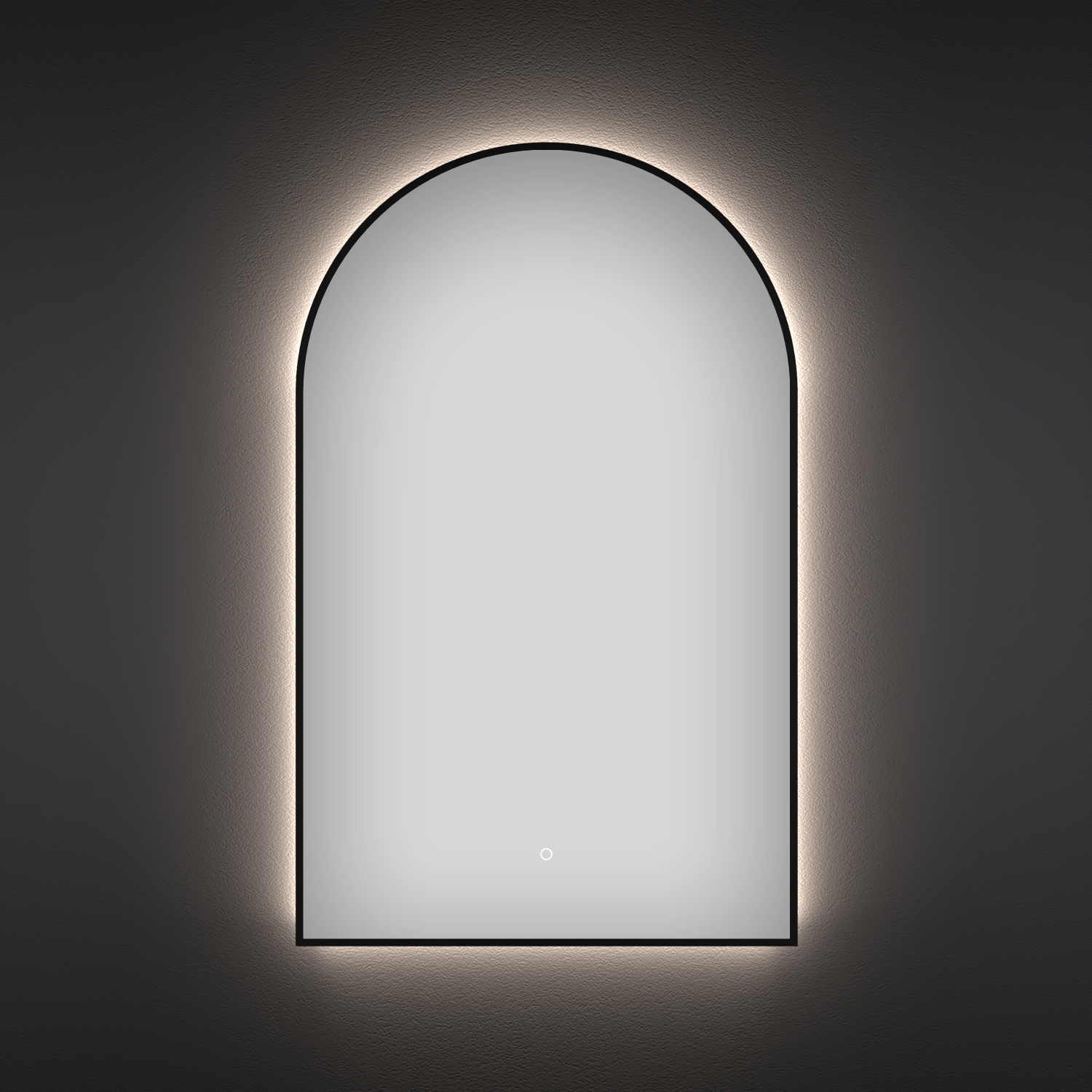 Изображение товара Зеркало в ванную с подсветкой Wellsee 7 Rays' Spectrum 60x90 см арочное IP44