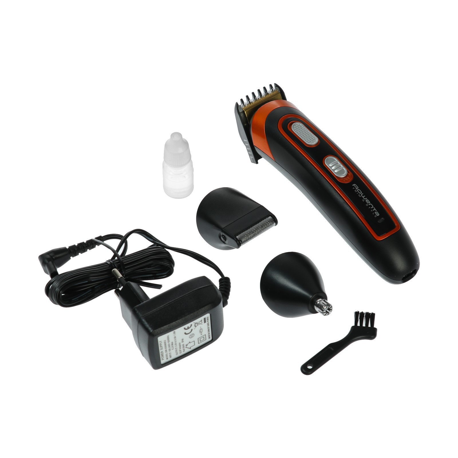 Изображение товара Rowenta Триммер TN9100F1 3 насадки водонепроницаемый аккумулятор черный