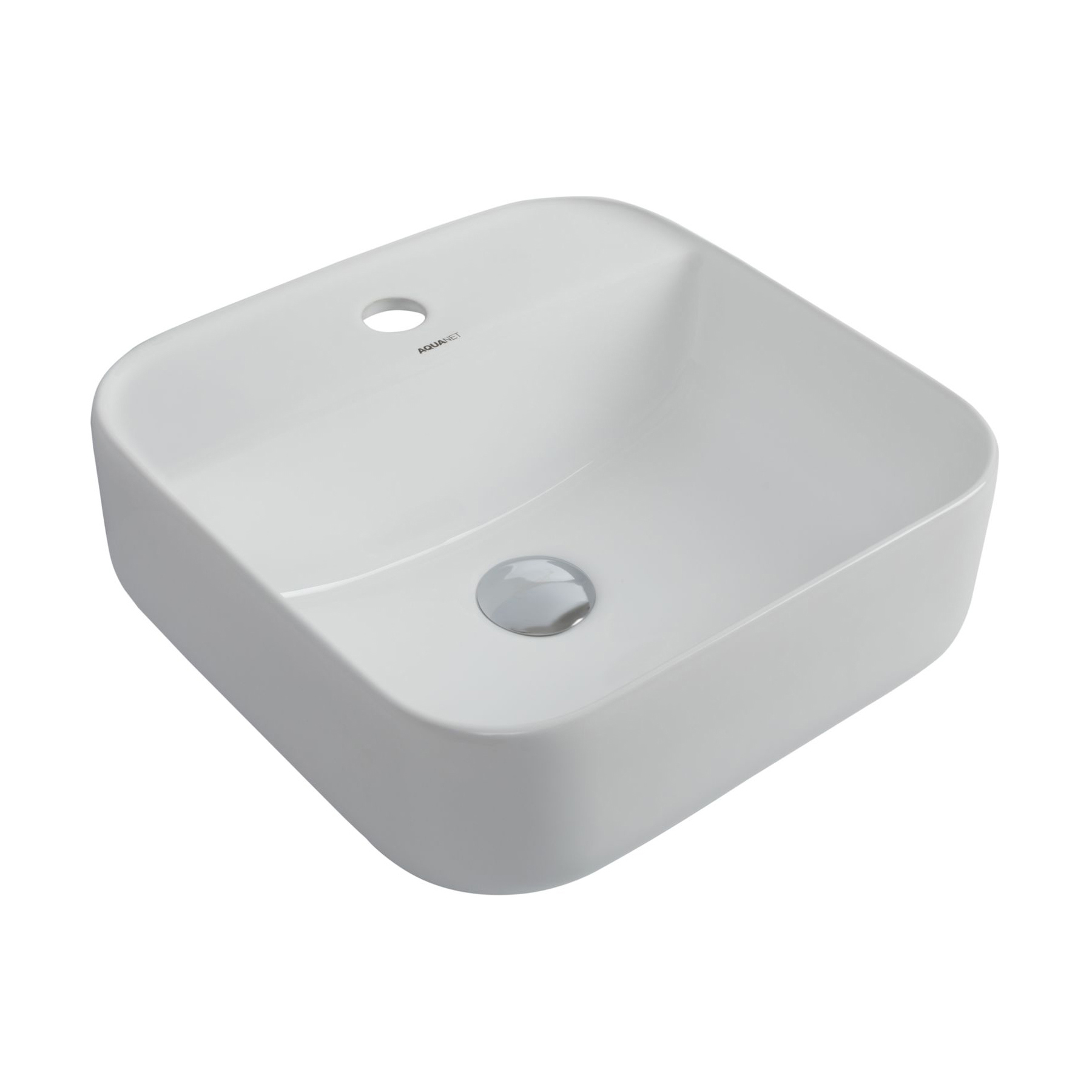 Изображение товара Раковина накладная Aquanet city CITY-2 39см цвет белый